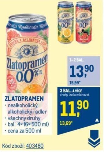 Makro ZLATOPRAMEN nabídka