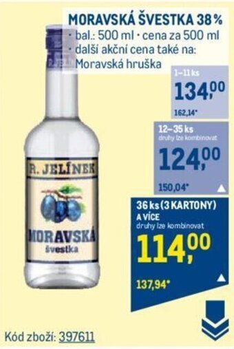 Makro MORAVSKÁ ŠVESTKA 38% nabídka