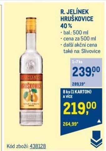 Makro R. JELÍNEK HRUŠKOVICE 40% nabídka