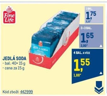 Makro JEDLÁ SODA nabídka