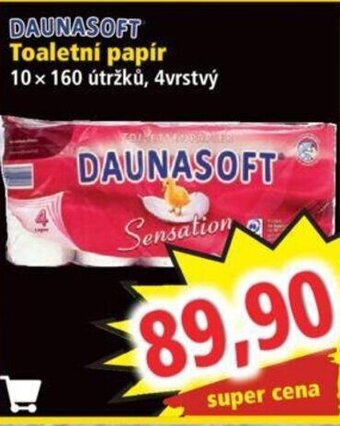 Norma DAUNASOFT Toaletní papír nabídka