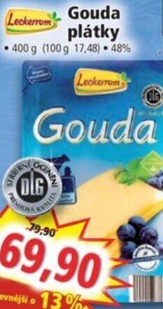 Norma Gouda plátky nabídka