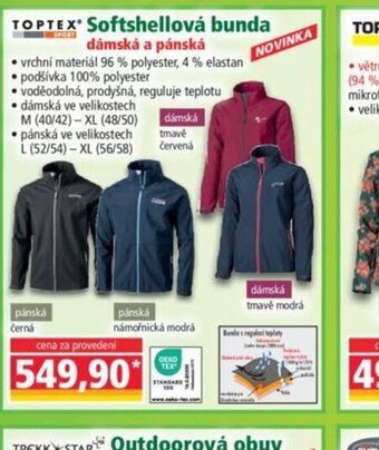 Norma Softshellova bunda nabídka