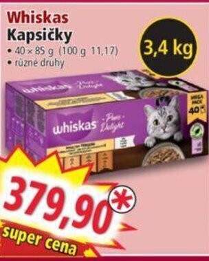 Norma Whiskas Kapsičky nabídka
