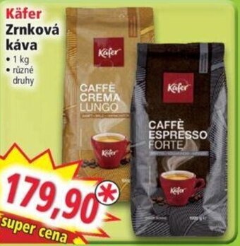 Norma Käfer Zrnková káva nabídka