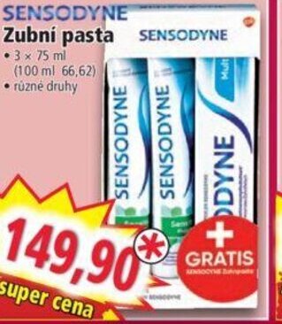 Norma SENSODYNE Zubní pasta nabídka