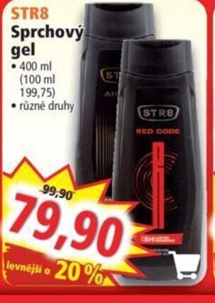 Norma STR8 Sprchový gel nabídka