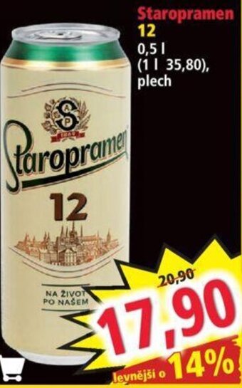 Norma Staropramen 12 nabídka