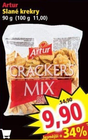 Norma Artur Slané krekry nabídka