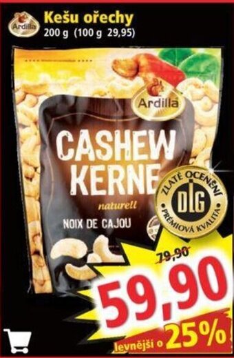 Norma Kešu ořechy nabídka