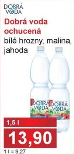 Jip Dobrá voda ochucená nabídka