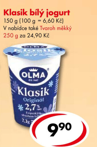 CBA Klasik bílý jogurt nabídka
