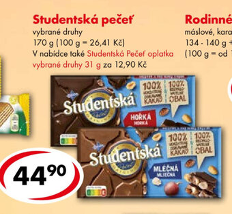 CBA Studentská pečeť nabídka