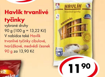 Havlík trvanlivé tyčinky