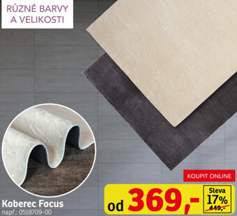 Asko Koberec Focus nabídka
