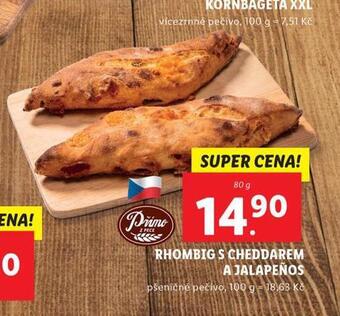 Lidl Rhombig s cheddarem a jalapeňos nabídka