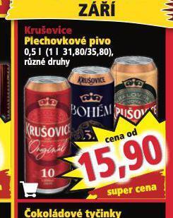 Norma Pivo krušovice nabídka