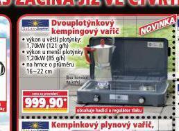 Kempingový vařič