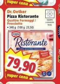 Norma Dr. oetker pizza ristorante nabídka