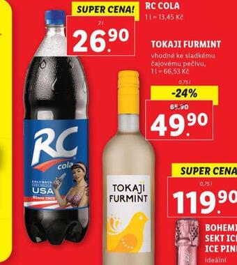 Lidl Rc cola nabídka