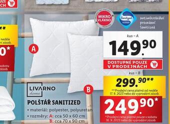 Lidl Polštář nabídka