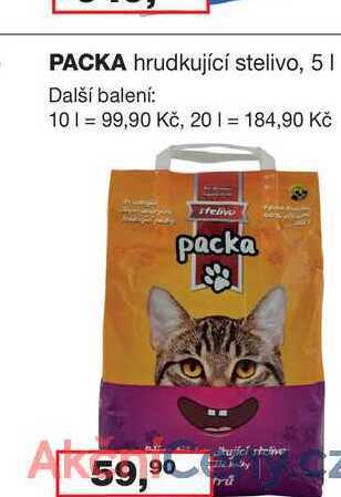 Ráj drogerie Packa hrudkující stelivo, 5l nabídka