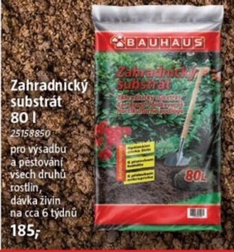 Bauhaus Zahradnický substrát 80 l. nabídka