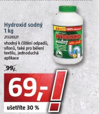 Bauhaus Hydroxid sodný 1 kg nabídka