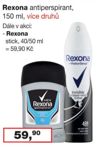 Ráj drogerie Rexona nabídka