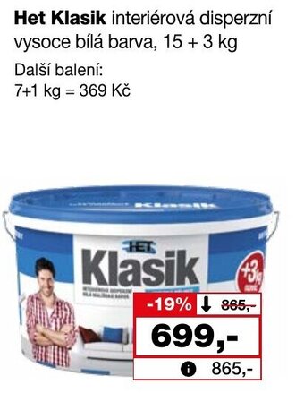 Barvy a laky drogerie Het Klasik nabídka