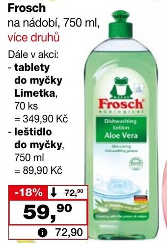 Barvy a laky drogerie Frosch nabídka