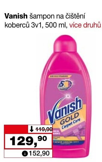 Barvy a laky drogerie Vanish nabídka