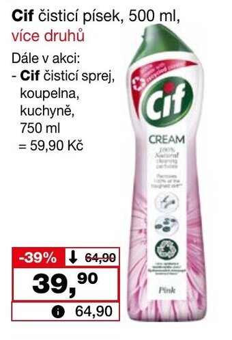Barvy a laky drogerie Cif nabídka