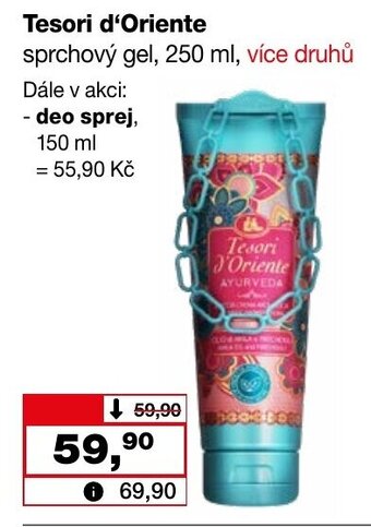 Barvy a laky drogerie Tesori d'Oriente nabídka