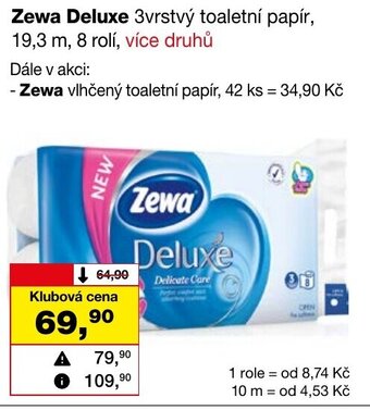 Barvy a laky drogerie Zewa Deluxe nabídka