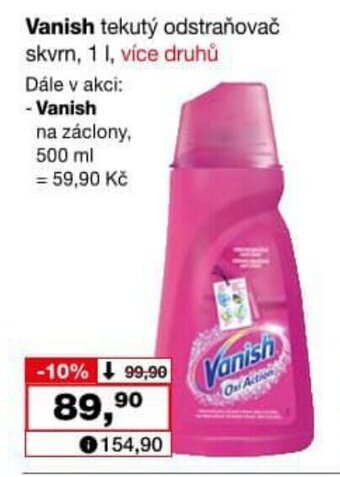 Barevný ráj Vanish nabídka