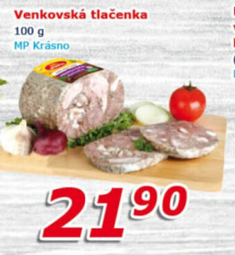 ESO MARKET Venkovská tlačenka nabídka