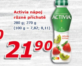 ESO MARKET Activia nápoj různé příchutě nabídka