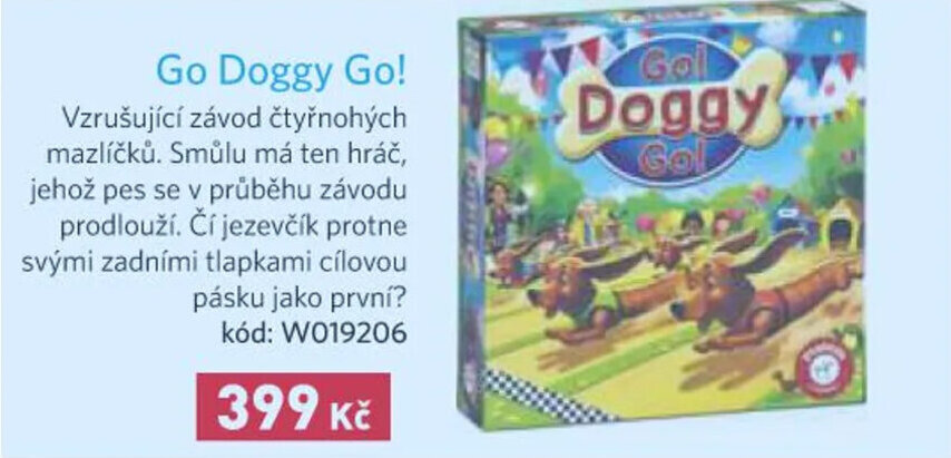 Wiky Go Doggy Go! nabídka
