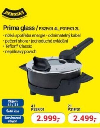 Prima glass/P32F/01 4L, P31F/01 2L