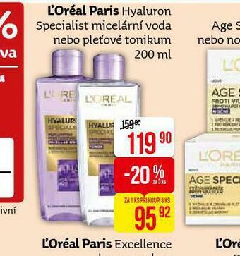 Teta Loreal paris micelární voda nabídka