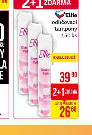Teta Ellie odličovací tampony nabídka