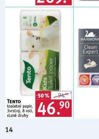 Rossmann Tento toaletní papír nabídka