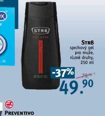 Rossmann Str8 sprchový gel nabídka