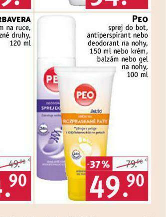 Rossmann Peo sprej do bot nabídka