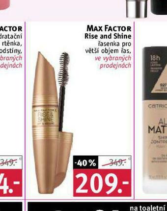 Rossmann Max factor řasenka nabídka