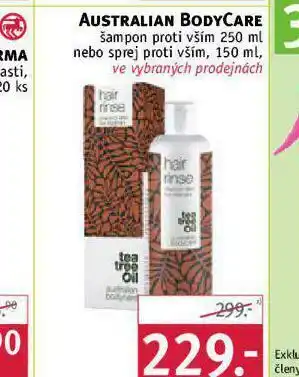 Australian bodycare sprej proti vším