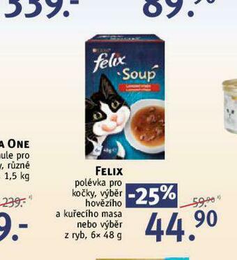Rossmann Felix polévka pro kočky nabídka
