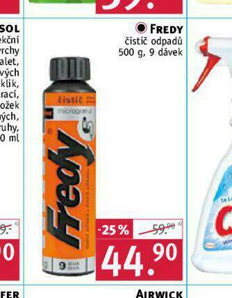 Rossmann Fredy čistič odpadů nabídka