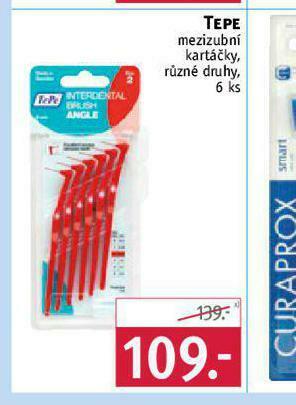 Rossmann Tepe mezizubní kartáčky nabídka
